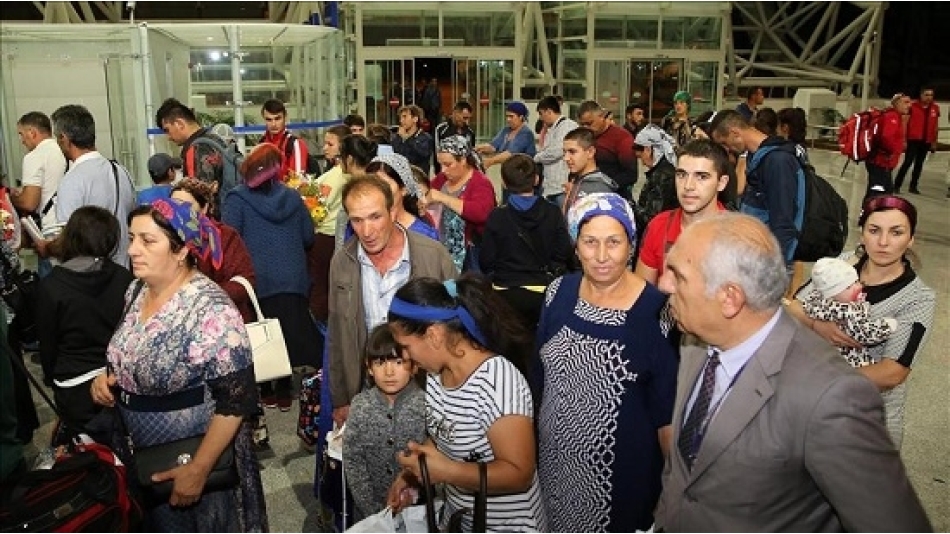 Ahıska Türklerinin Beşinci Kafilesi Erzincan'da