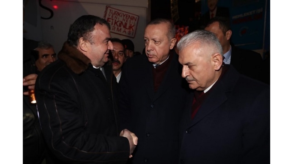 Cumhurbaşkanı Recep Tayyip Erdoğan, DATÜB Genel Başkanı Ziyatdin Kassanov ile Erzincan’da Bir Araya Geldi