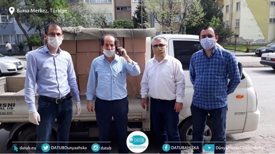​DATÜB'ün Gıda Yardımı Kolisi, Bursa ve Bilecik’te İhtiyaç Sahibi Ailelere Ulaştı