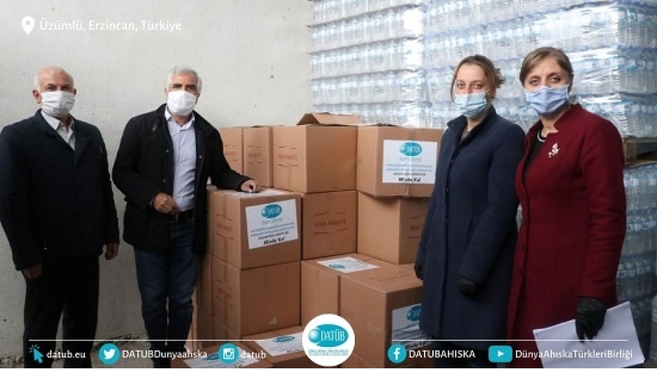 ​DATÜB'ün Gıda Yardımı Kolisi, Üzümlü ve Ahlat’ta İhtiyaç Sahibi Ailelere Ulaştı