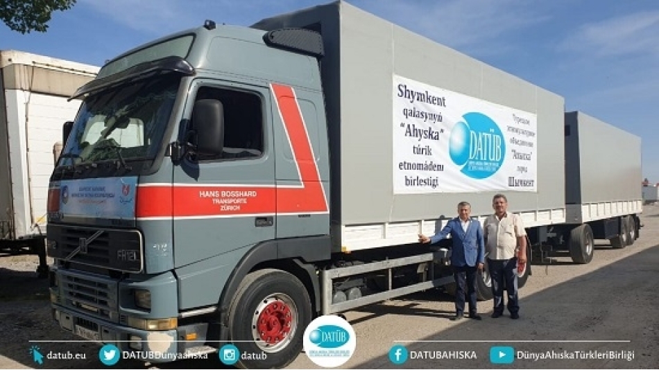 ​DATÜB Kazakistan Çimkent Temsilciliği, Sel Felaketinden Etkilenen Maktaaral’a Yardımda Bulundu