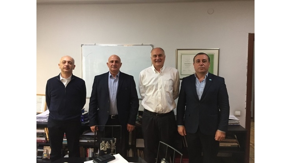 ​DATÜB Gürcistan Temsilciliği Başkanı İsmail Ahmedov, Gürcistan Ulusal Müze Genel Müdürü ile Görüştü
