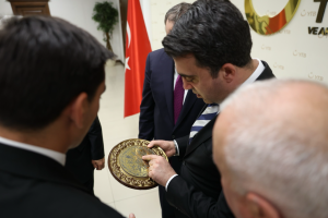 DATÜB Heyetinden YTB Başkanına Ziyaret