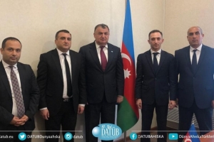 ​DATÜB Genel Başkanı Ziyatdin Kassanov, Azerbaycan’da birtakım Görüşmelerde Bulundu