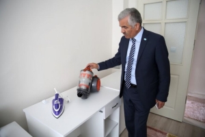 Erzincan'da Hazırlanan evlerin dıştan incelenmesi