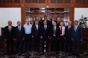 DATÜB Dışişleri Bakanı Çavuşoğlu ile görüştü