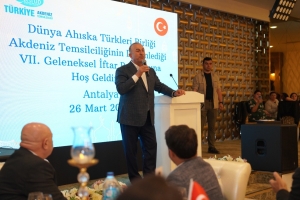 Antalya’daki Ahıska Türkleri İftarda Bir Araya Geldi