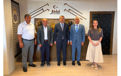 DATÜB Heyetinden Ahlat Kaymakamlığına Ziyaret