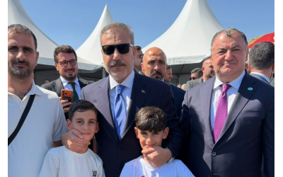 Genel Başkanımız Ziyatdin Kassanov, Cumhurbaşkanımız Sayın Recep Tayyip Erdoğan ve Dışişleri Bakanımız Sayın Hakan Fidan ile bir araya geldi