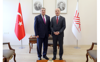 DATÜB Heyetinden YÖK Başkanına Ziyaret