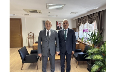 DATÜB Genel Sekreteri Fuat Uçar, Yönetim Hizmetleri Genel Müdürü Ahmet Türköz’ü Ziyaret Etti