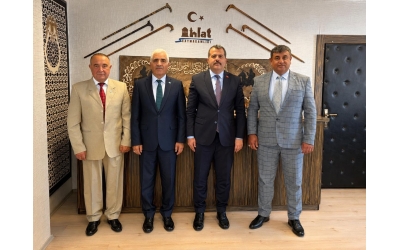 DATÜB Heyetinden Ahlat Kaymakamı Özgür Kaya’ya Hayırlı Olsun Ziyareti