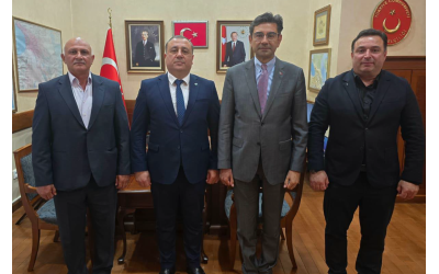 DATÜB Gürcistan Temsilciliğinden Tiflis Büyükelçiliğine Nezaket Ziyareti