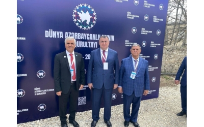 DATÜB Heyeti Dünya Azerbaycanlılarının V Kurultayına Katıldı