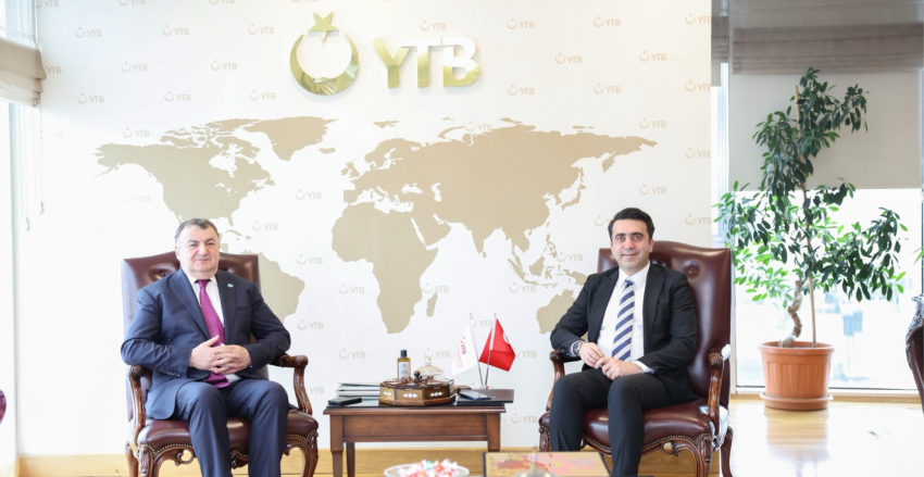 DATÜB Heyetinden YTB Başkanına Ziyaret