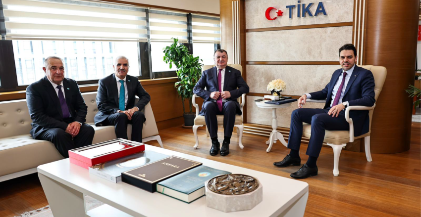 DATÜB Heyetinden TİKA Başkanına Ziyaret