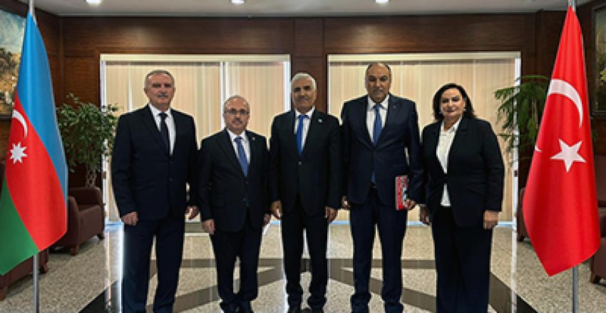 DATÜB Heyetinden Türkiye’nin Bakü Büyükelçisi Prof. Dr. Birol Akgün’e Ziyaret