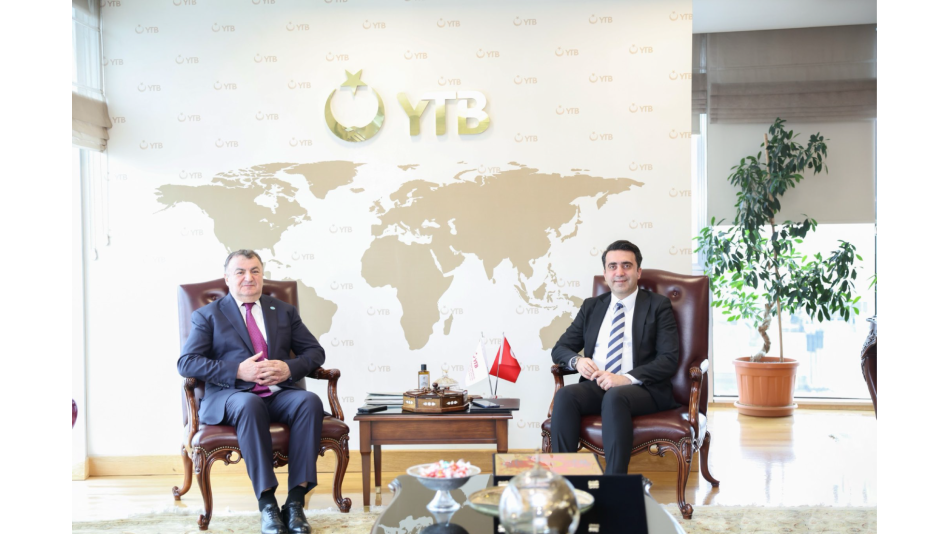 DATÜB Heyetinden YTB Başkanına Ziyaret