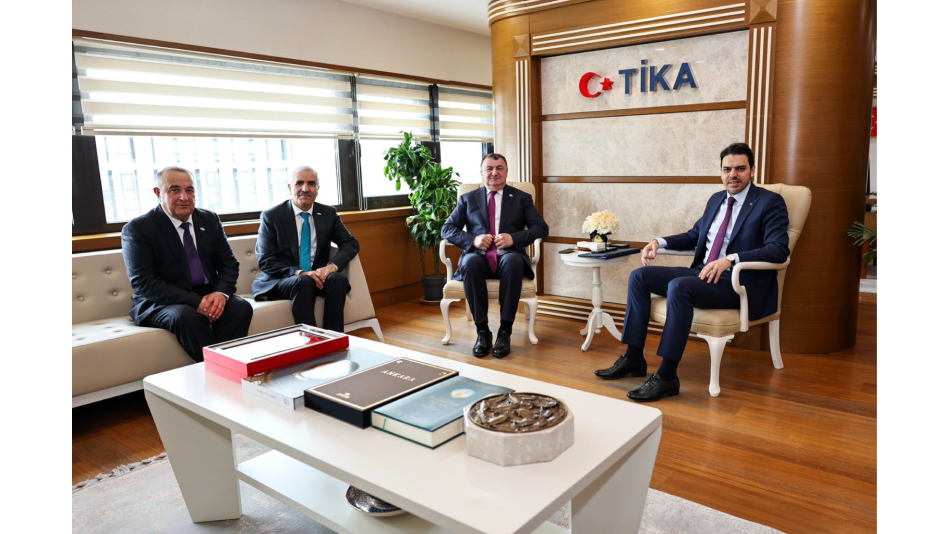 DATÜB Heyetinden TİKA Başkanına Ziyaret