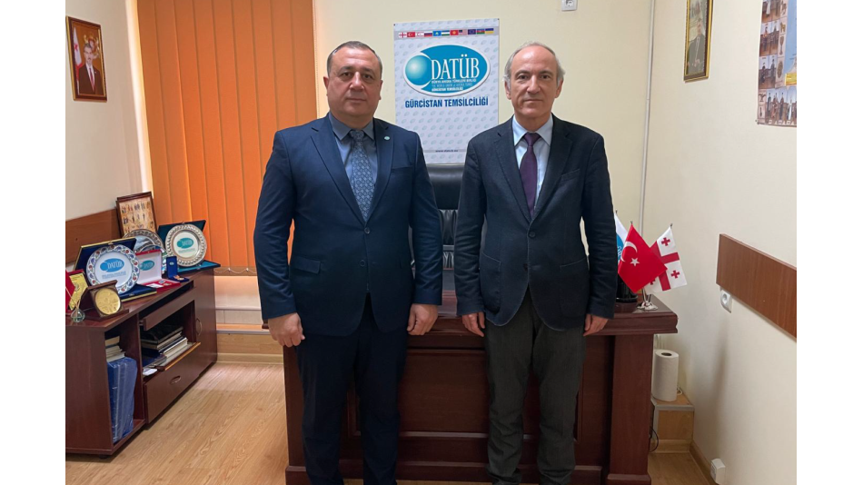 TİKA Tiflis Heyetinden DATÜB Gürcistan Temsilciliğine Ziyaret