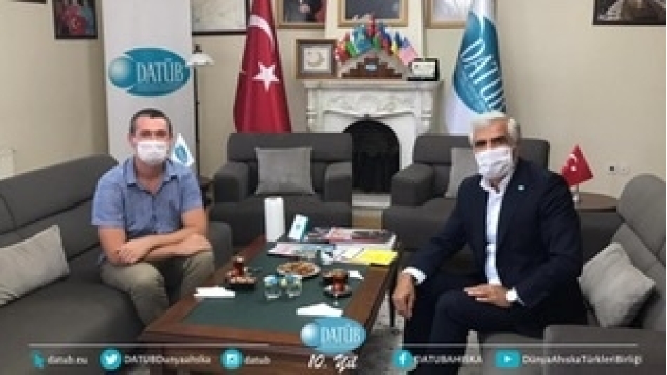Ukrayna İstanbul Konsolosu Serhii Revenko, DATÜB Genel Merkezi’ni Ziyaret Etti