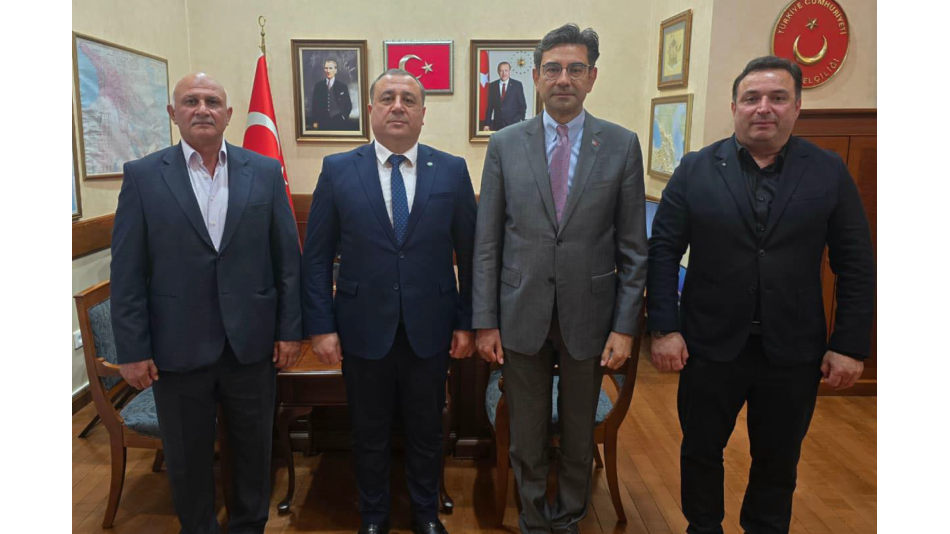 DATÜB Gürcistan Temsilciliğinden Tiflis Büyükelçiliğine Nezaket Ziyareti