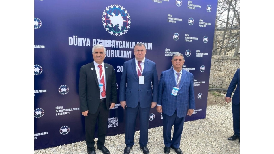 DATÜB Heyeti Dünya Azerbaycanlılarının V Kurultayına Katıldı